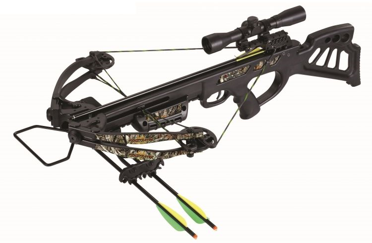 Example of type of crossbow possibly used to shoot arrows