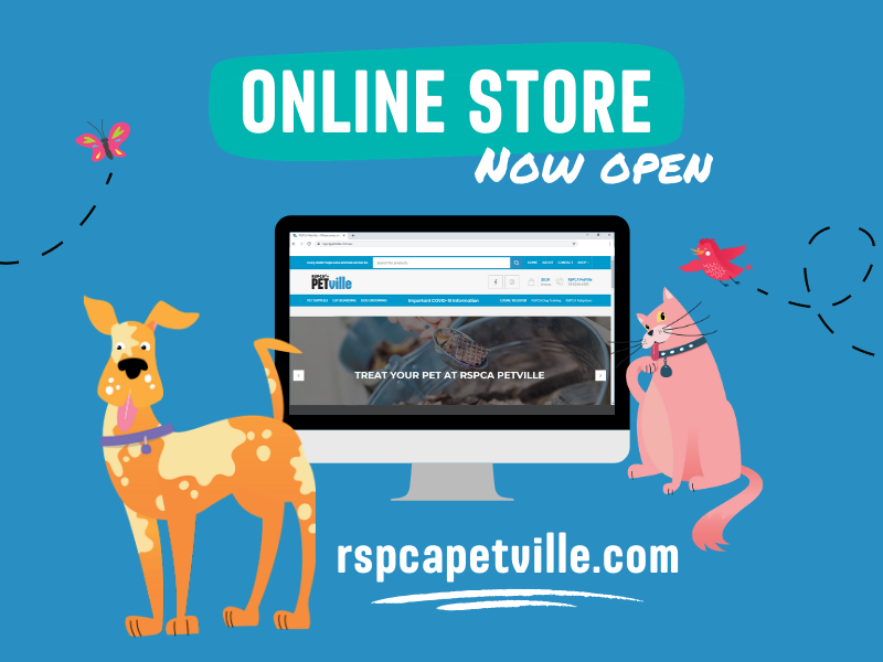 RSPCA Petville online store now open