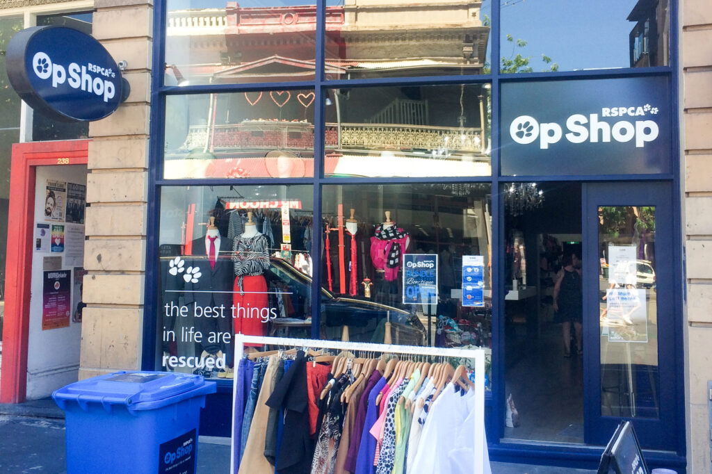 Shop & Save Lives Op Shops Adelaide RSPCA South Australia