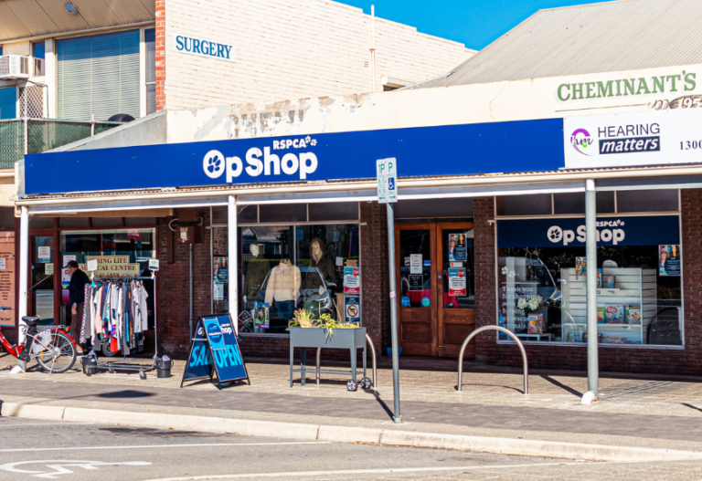 Shop & Save Lives Op Shops Adelaide RSPCA South Australia