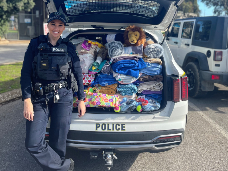 SAPOL's blanket drive is warming hearts and kennels at Lonsdale RSPCA