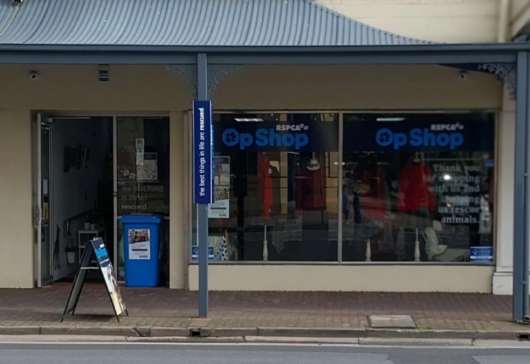 Shop & Save Lives Op Shops Adelaide RSPCA South Australia